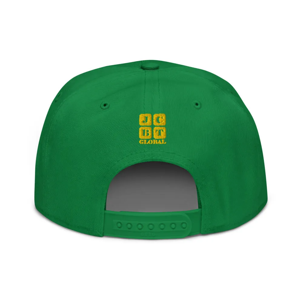 Snapback Hat "1052-0011 Dream Big (Yellow Logo)"
