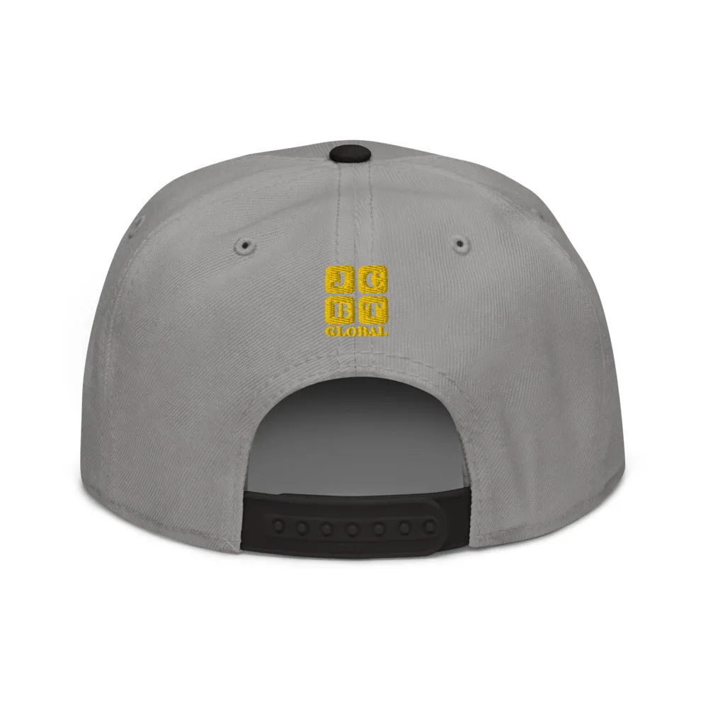 Snapback Hat "1052-0011 Dream Big (Yellow Logo)"
