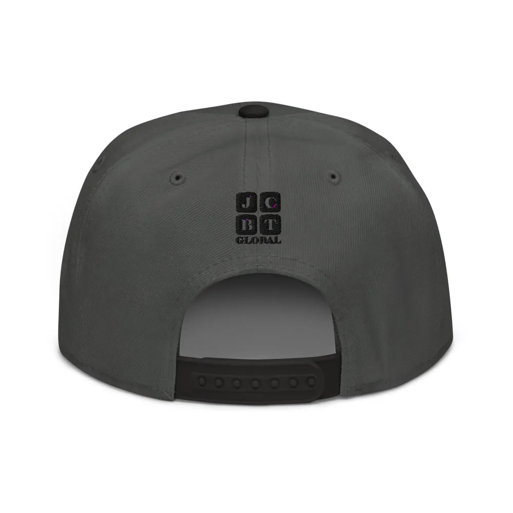 Snapback Hat "1052-0091 Insane Focus (Black Logo)"