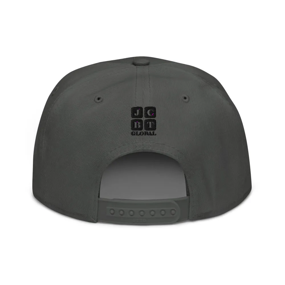 Snapback Hat "1052-0091 Insane Focus (Black Logo)"