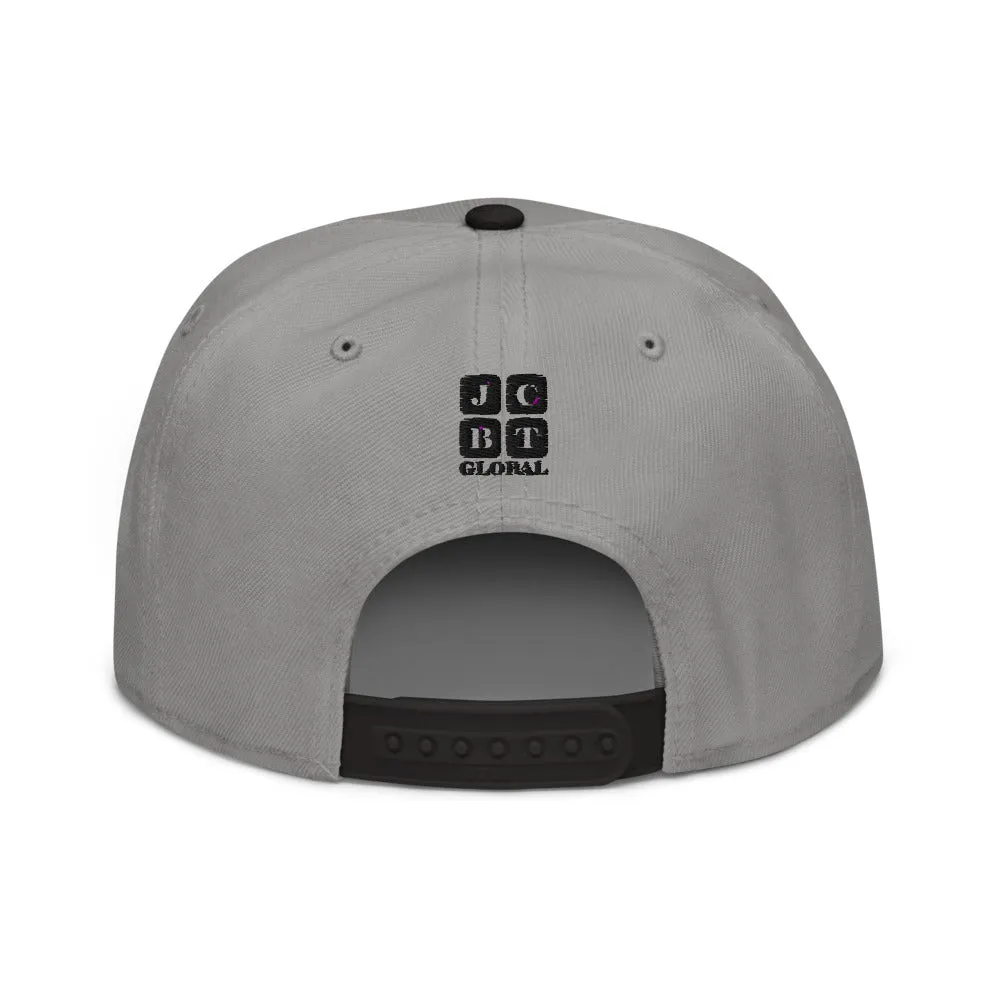 Snapback Hat "1052-0091 Insane Focus (Black Logo)"