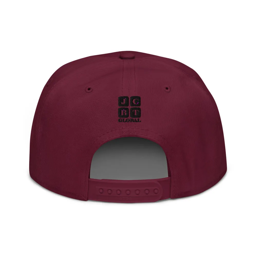 Snapback Hat "1052-0091 Insane Focus (Black Logo)"