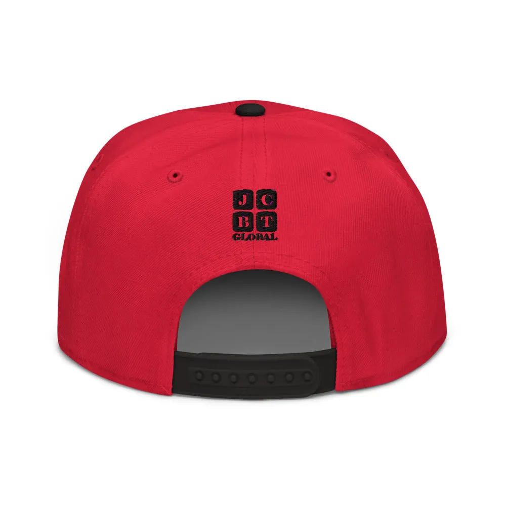 Snapback Hat "1052-0091 Insane Focus (Black Logo)"