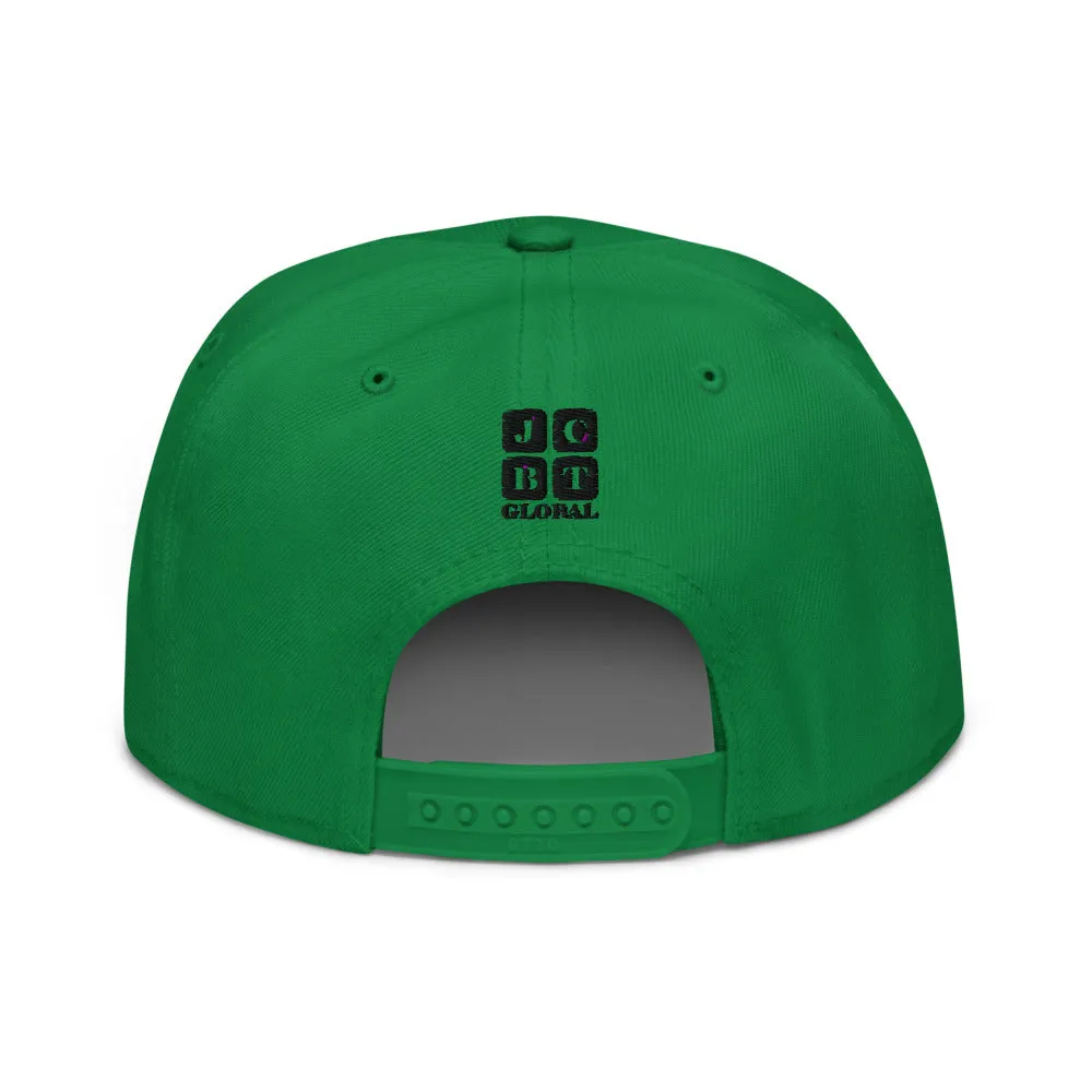 Snapback Hat "1052-0091 Insane Focus (Black Logo)"