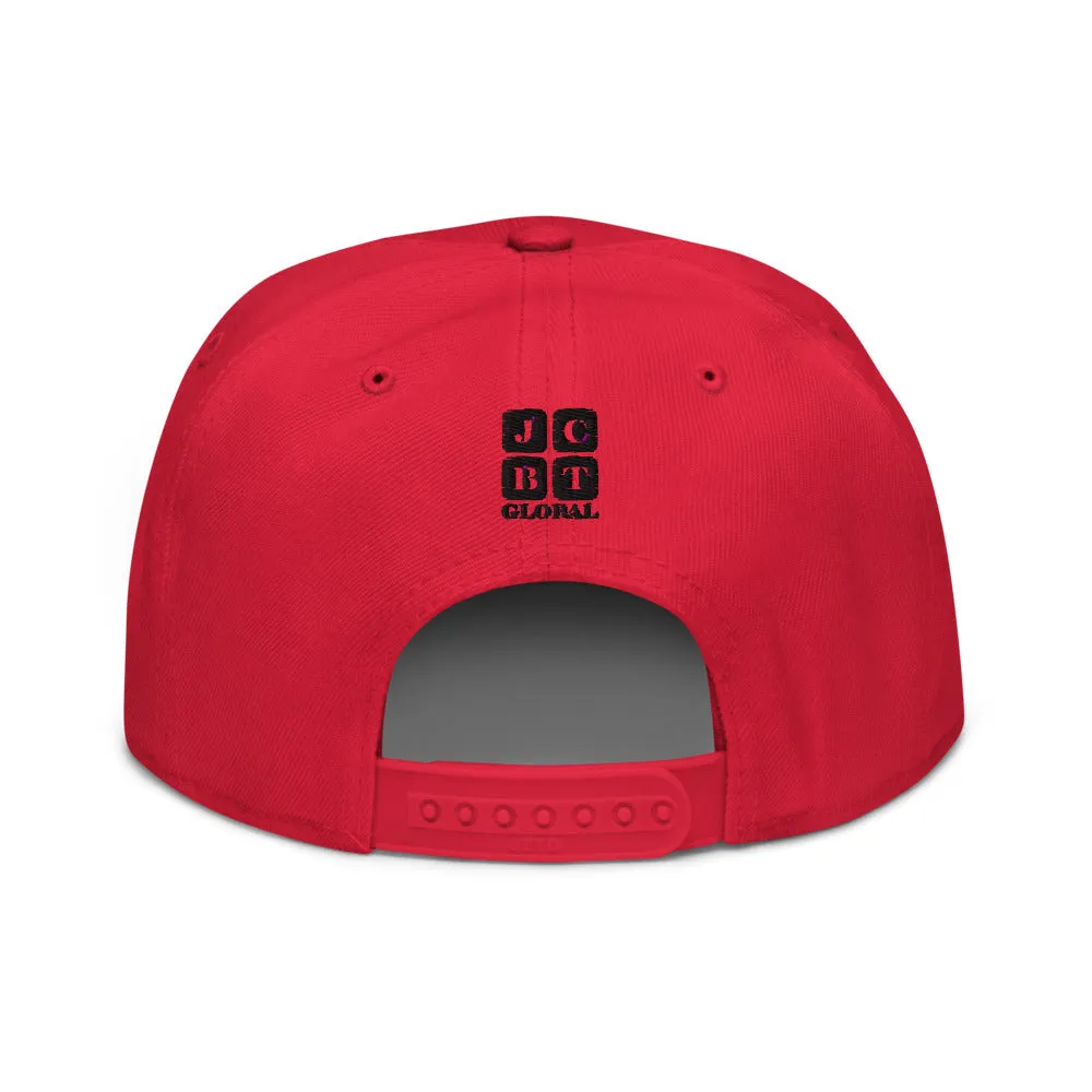 Snapback Hat "1052-0091 Insane Focus (Black Logo)"