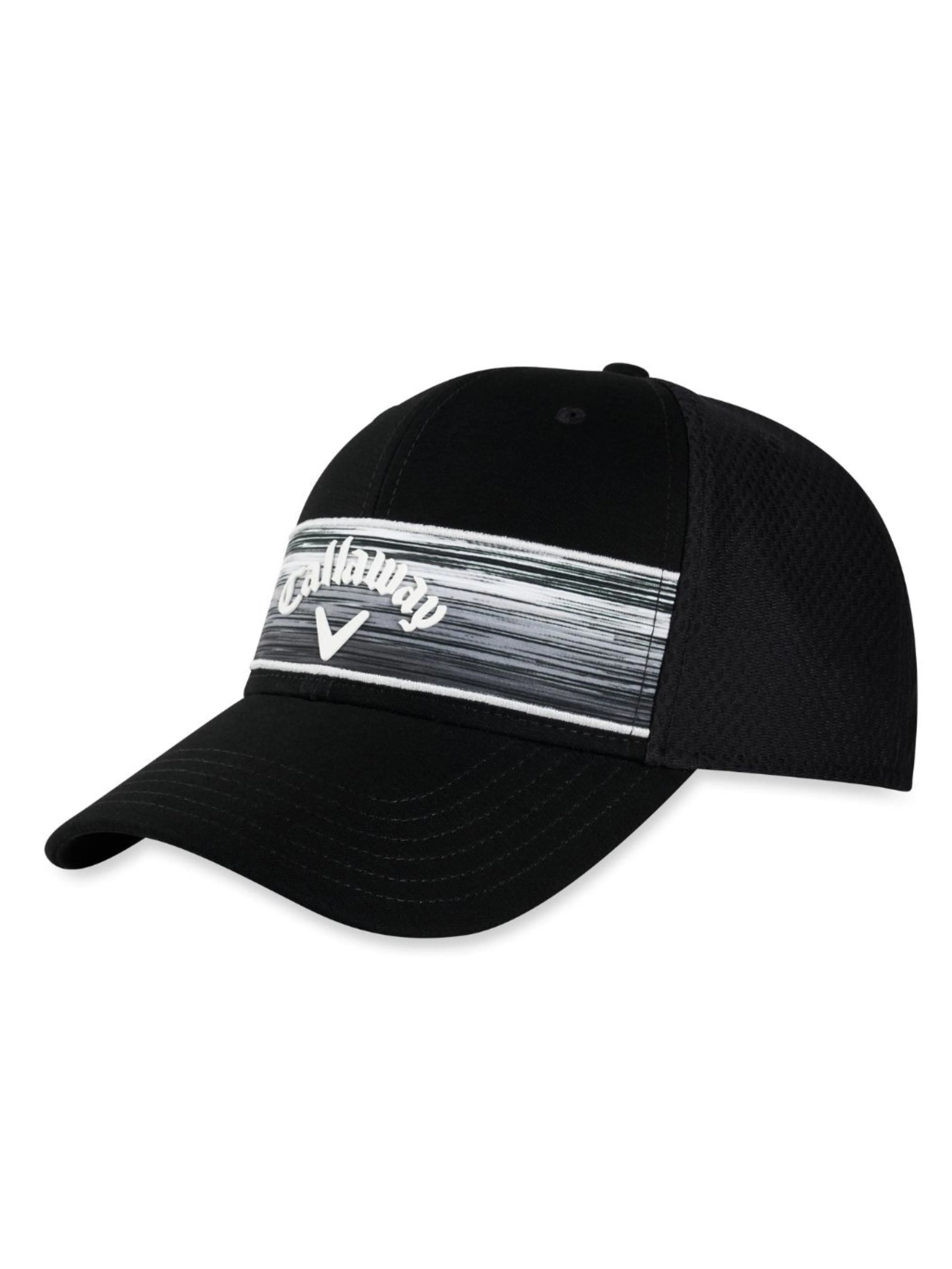 Stripe Mesh Cap