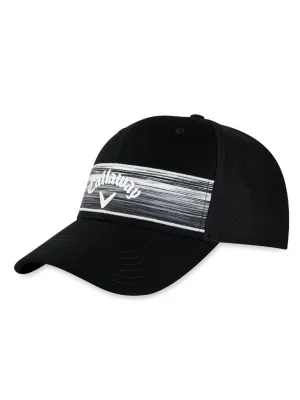 Stripe Mesh Cap