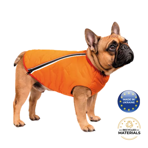 Sustainable Eco-Friendly Dog Jacket / Vest - Made in Ukraine