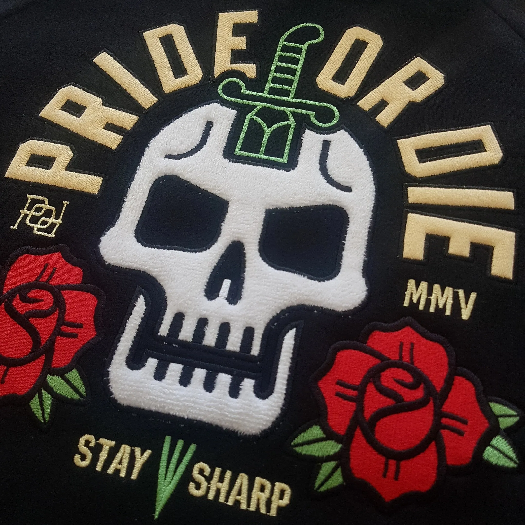 Sweat-Shirt Pride or Die Stay Sharp - Noir