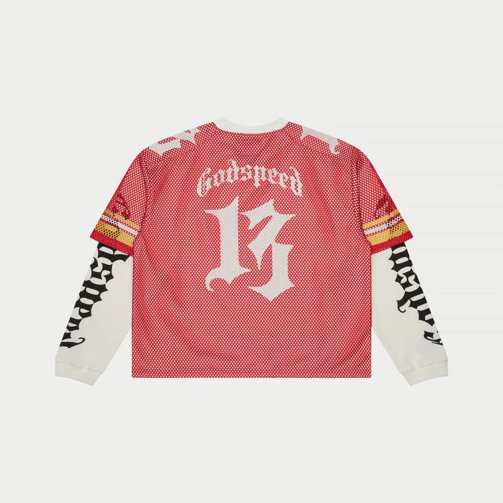 TD Layered Jersey (Red/Yellow)