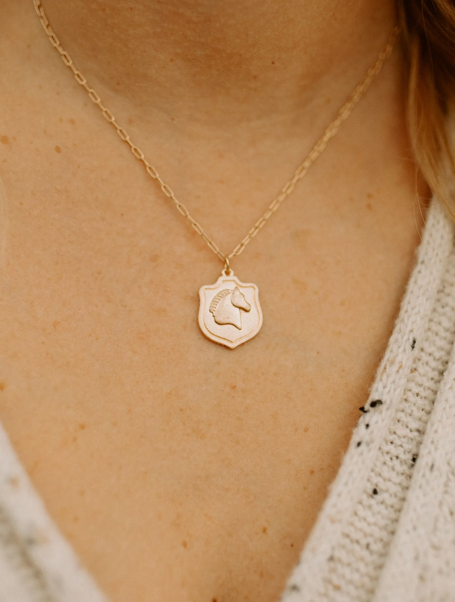 The Marley Equestrian Necklace