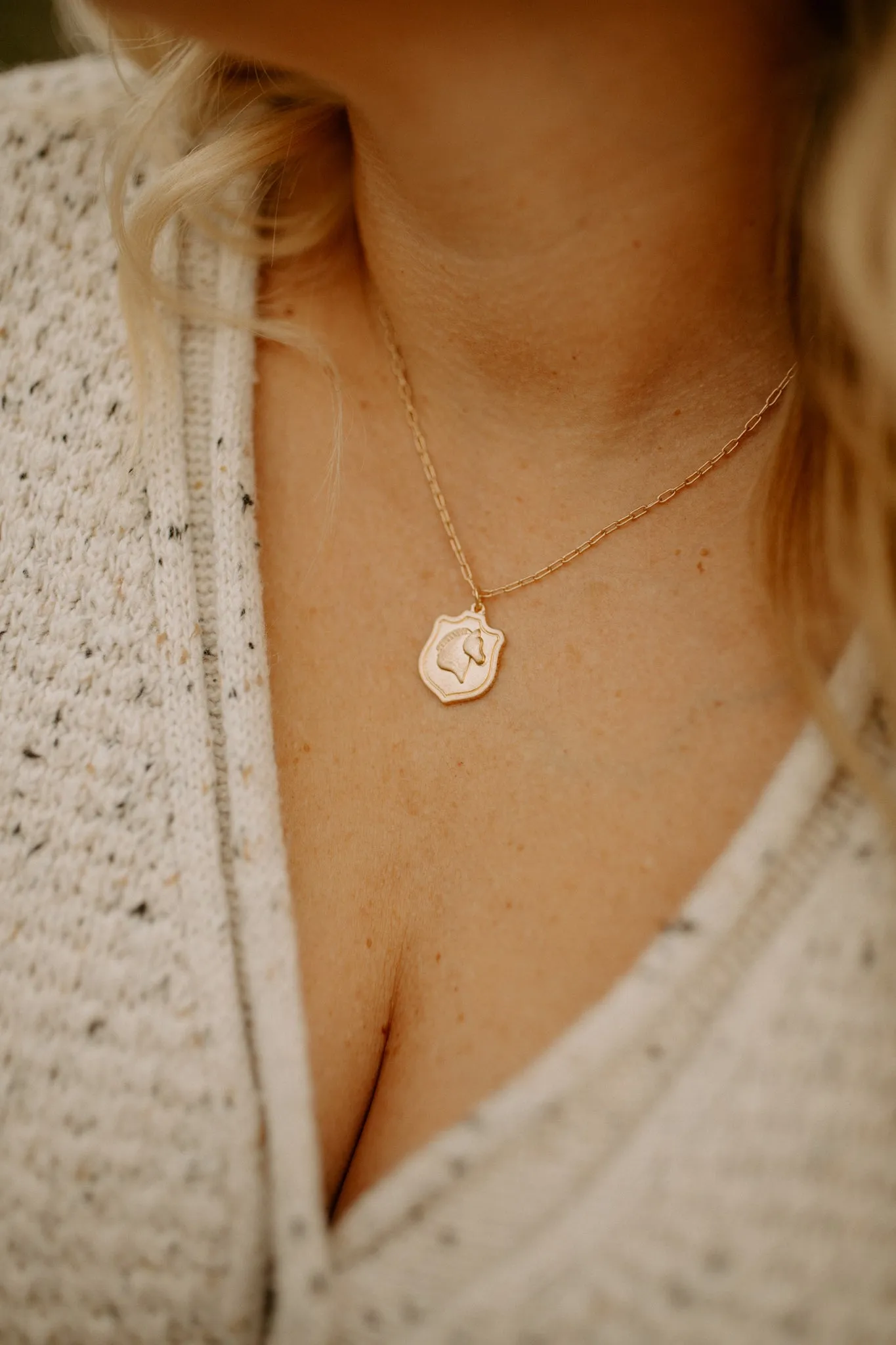 The Marley Equestrian Necklace