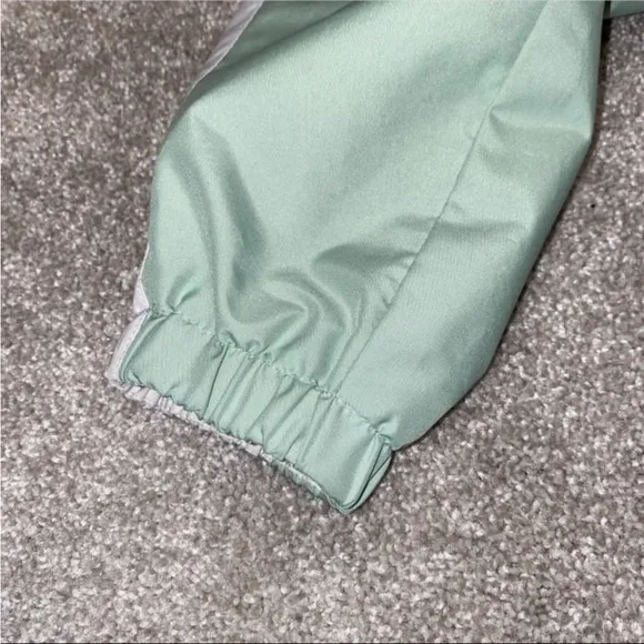 The North Face Jacket Hydrenalite Windproof Breathable Hood‎ Size M Green White