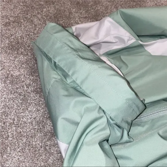 The North Face Jacket Hydrenalite Windproof Breathable Hood‎ Size M Green White