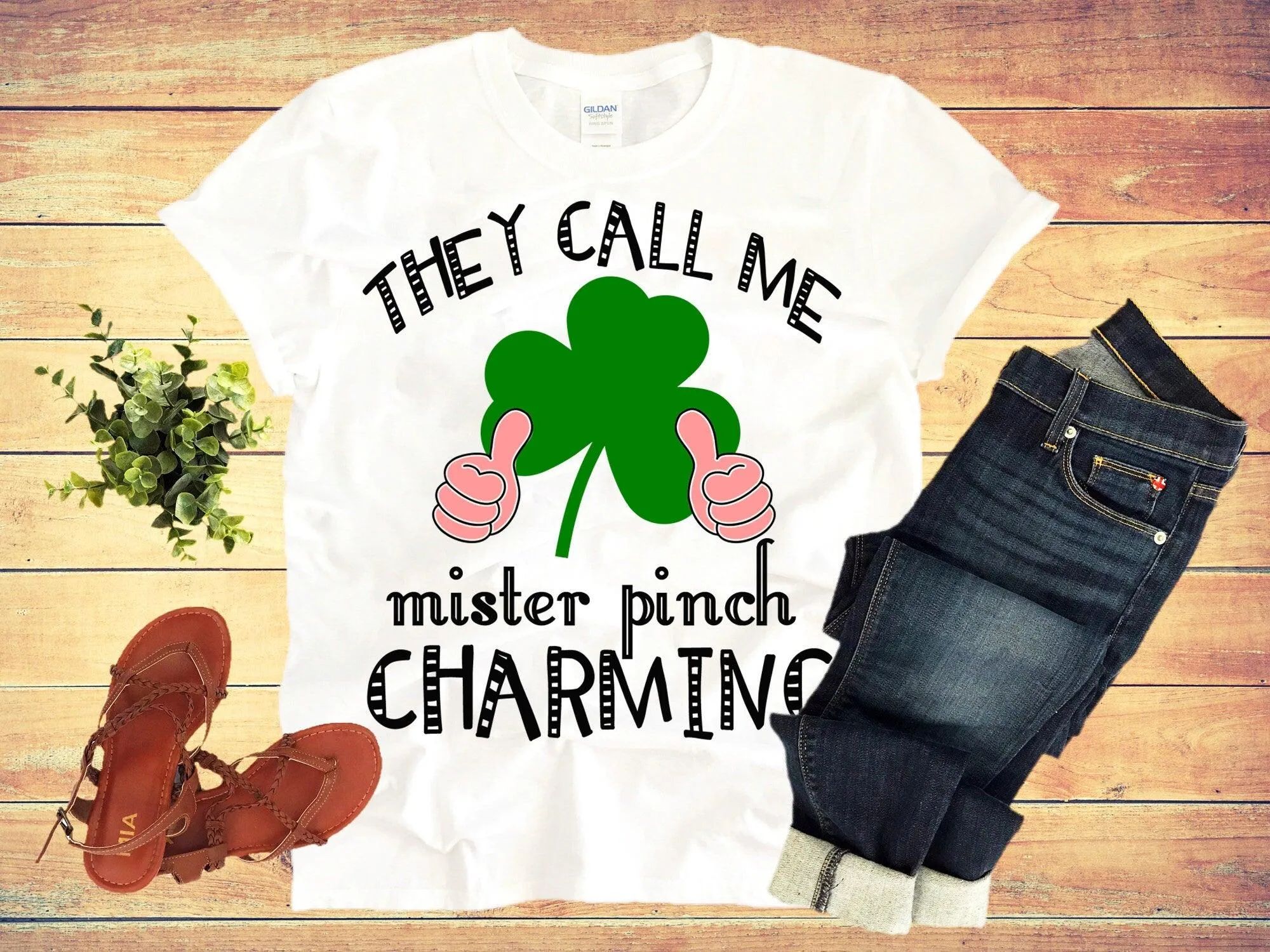 They Call Me Pinch Mister Charming, St. Patrick&#39;s Day T-shirts