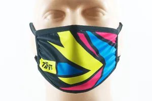 Tri-Color Sharp Camo Face Mask