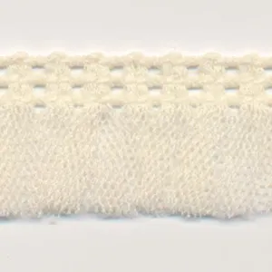 Tulle Frill Stretch #106 Ivory