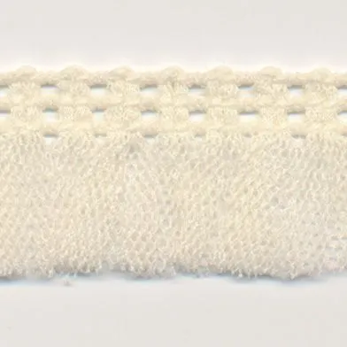 Tulle Frill Stretch #106 Ivory