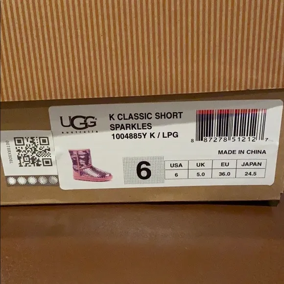 UGGS! Cotton Candy Sparkle Dream!