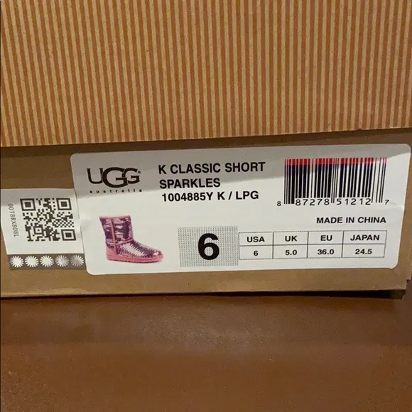 UGGS! Cotton Candy Sparkle Dream!