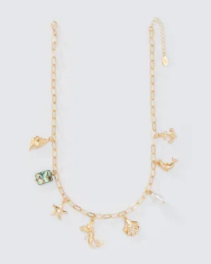 UNDER THE SEA CHARM NECKLACE