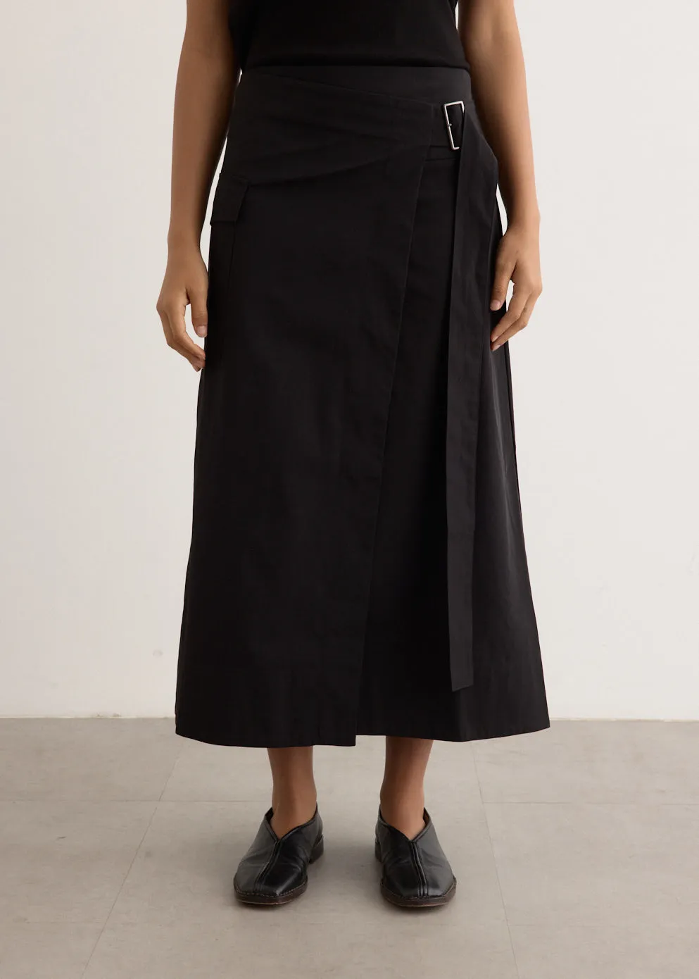 Utility Wrap Skirt