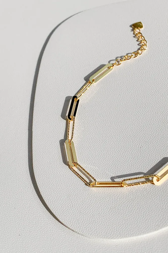 Veda Linked Chain Bracelet (925 Silver)