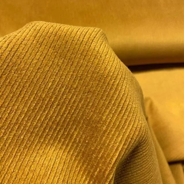 Washed Stretch Corduroy - 8 Whale - Mustard