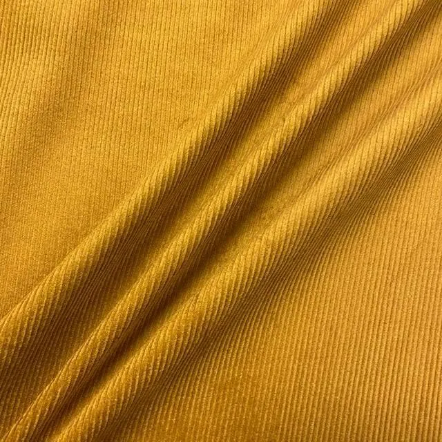Washed Stretch Corduroy - 8 Whale - Mustard