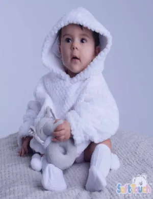 White Waffle Hoodie