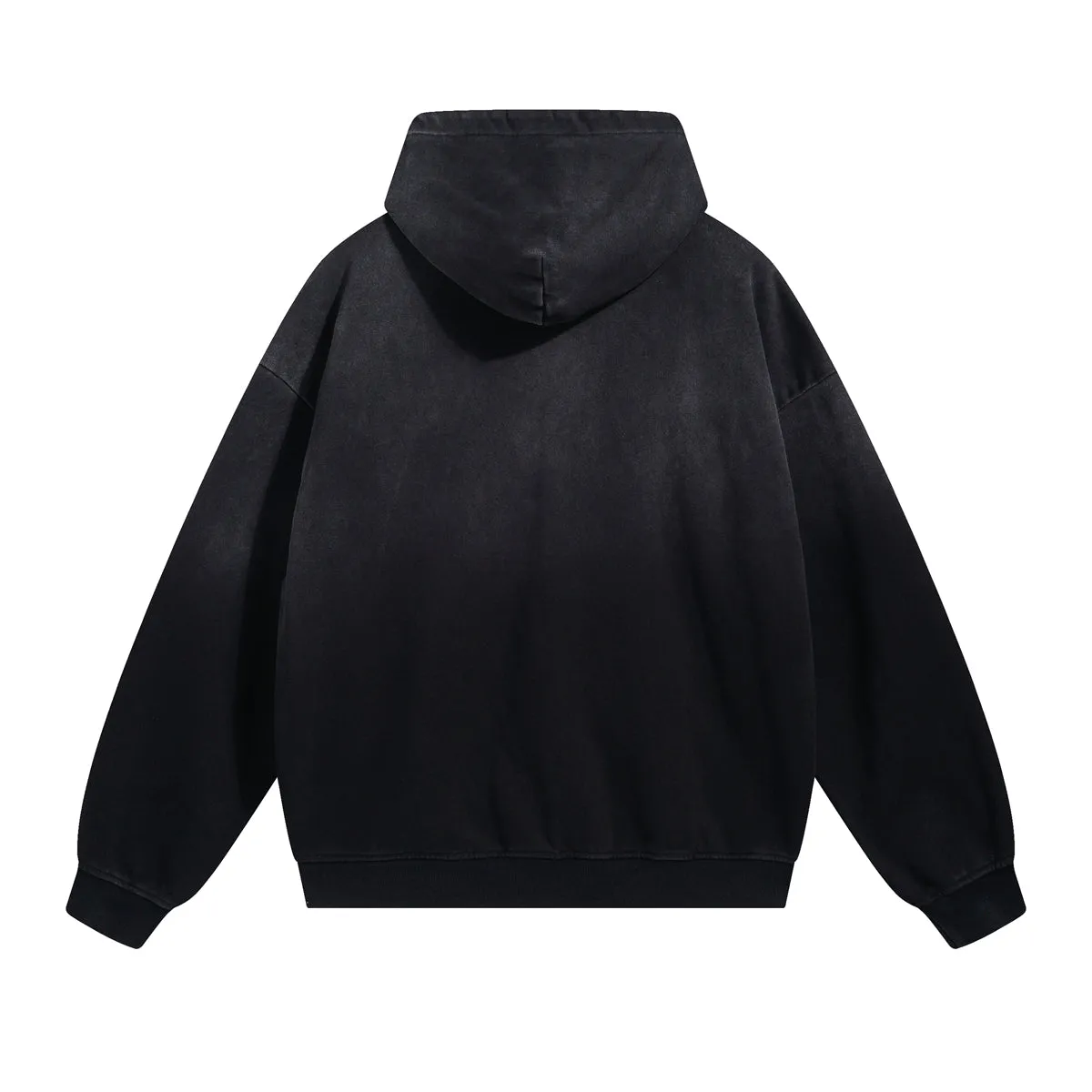 Women's Faded Double Slider Zip Hoodie