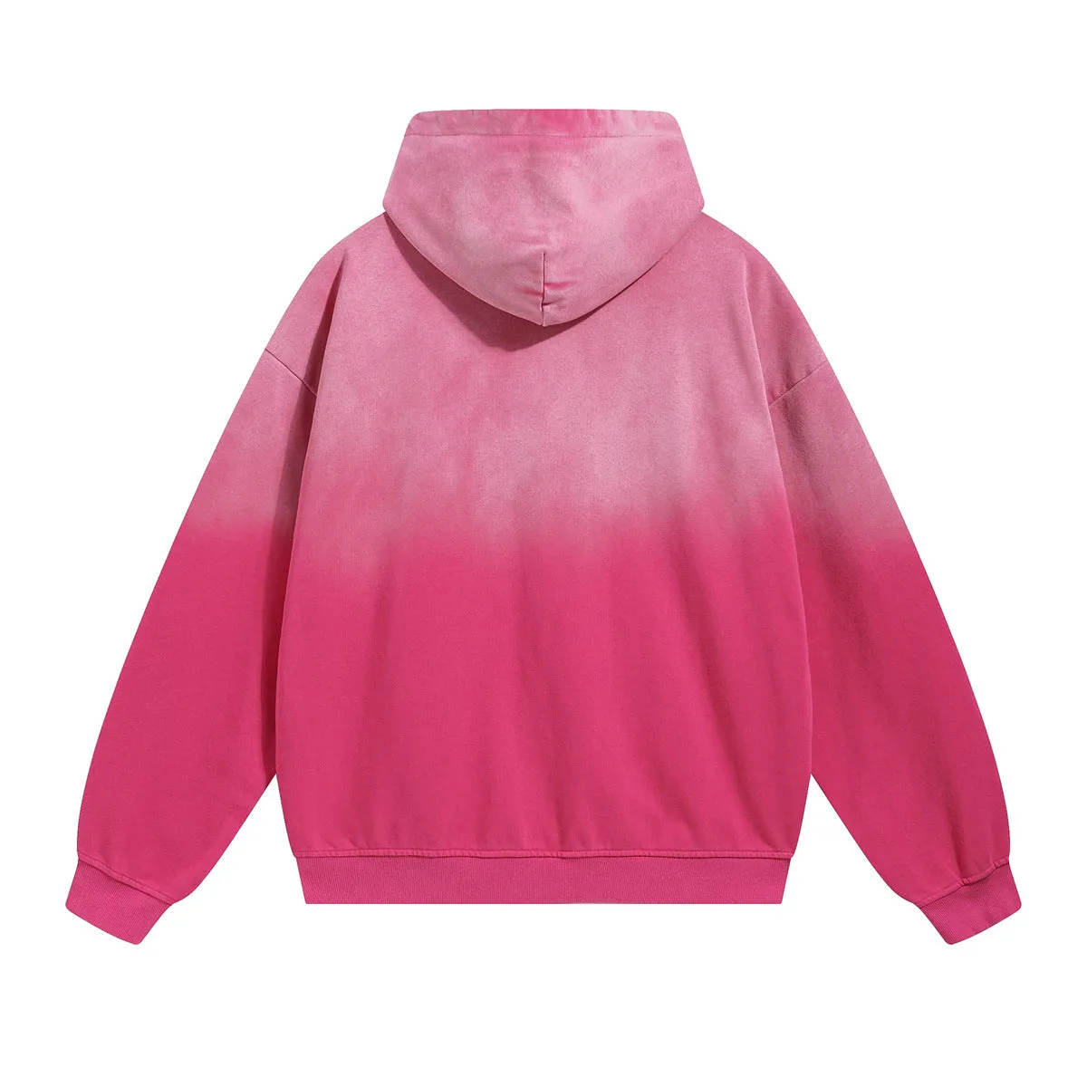 Women's Faded Double Slider Zip Hoodie