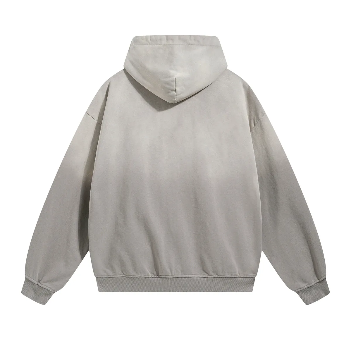 Women's Faded Double Slider Zip Hoodie