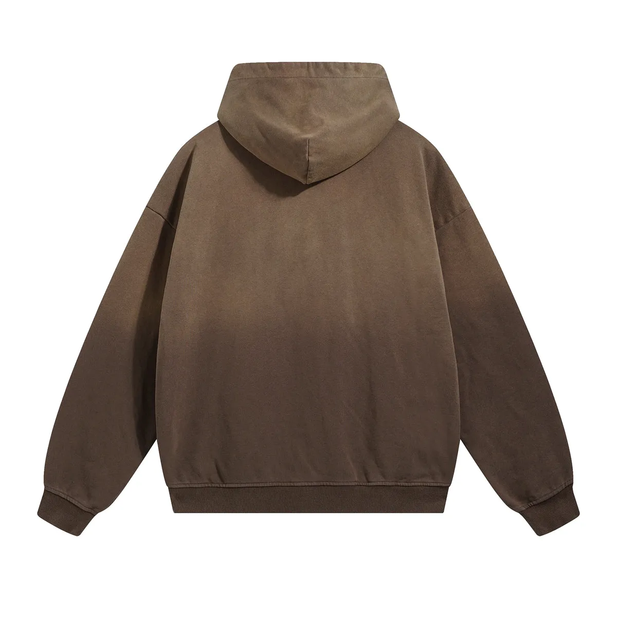 Women's Faded Double Slider Zip Hoodie