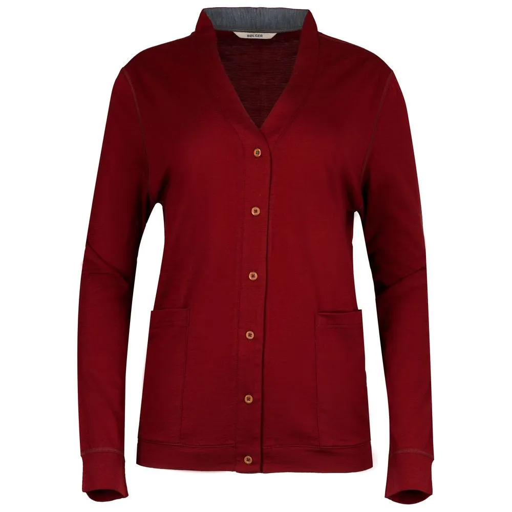 Womens Larvik Merino Cardigan