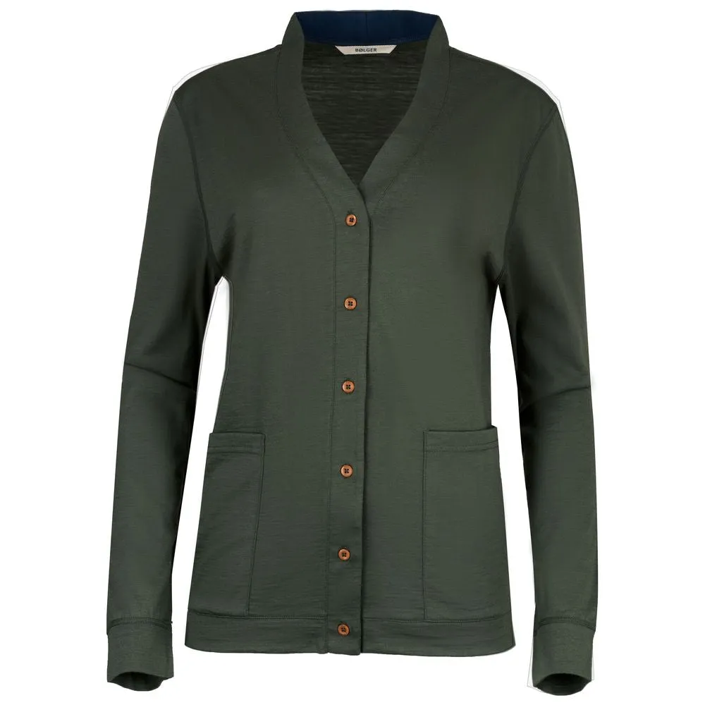 Womens Larvik Merino Cardigan